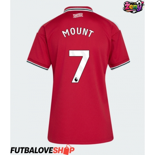Dres Manchester United Mason Mount #7 Domáci pre Ženy 2026-27 Krátky Rukáv